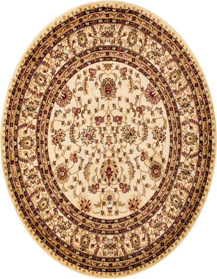 Detail image of 6' x 6' Classic Agra Round Rug
