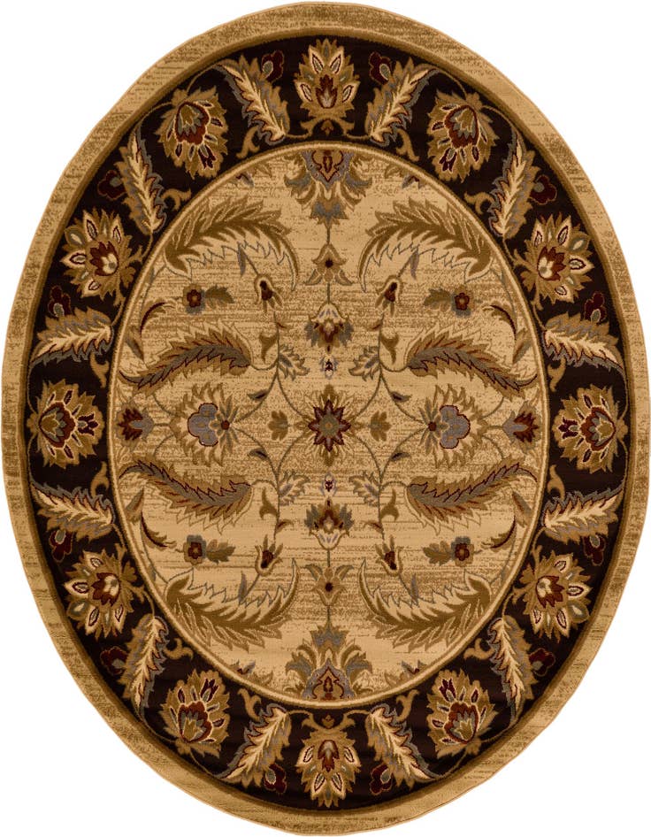 Detail image of 7' 10 x 7' 10 Classic Agra Round Rug