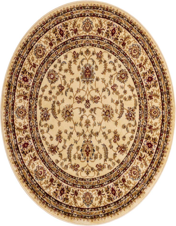 Detail image of 3' x 3' Classic Agra Round Rug
