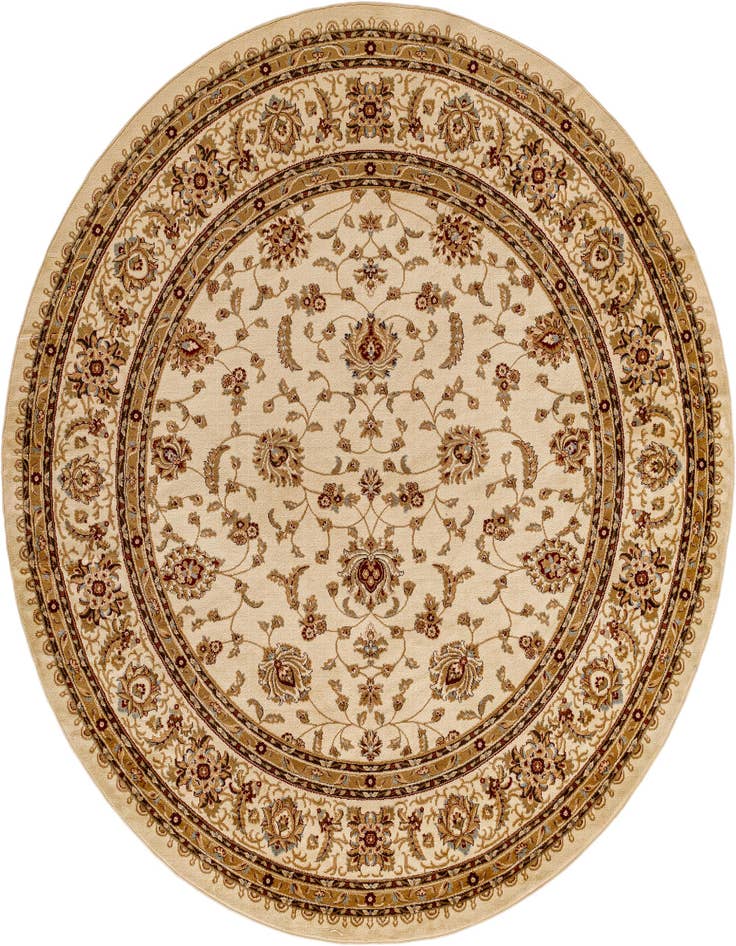 Detail image of 10' x 10' Classic Agra Round Rug