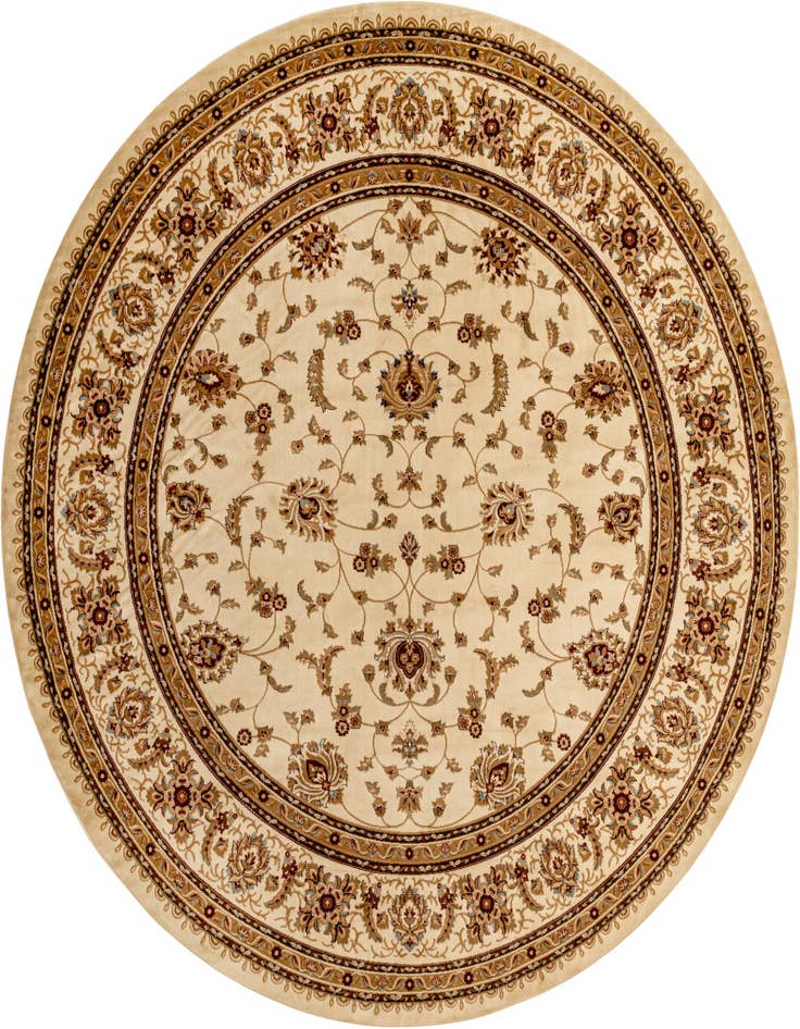 Detail image of 13' x 13' Classic Agra Round Rug