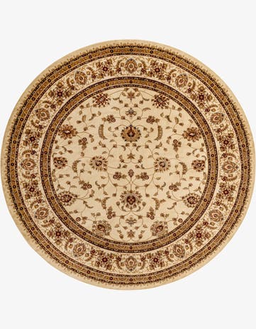 13' x 13' Classic Agra Round Rug