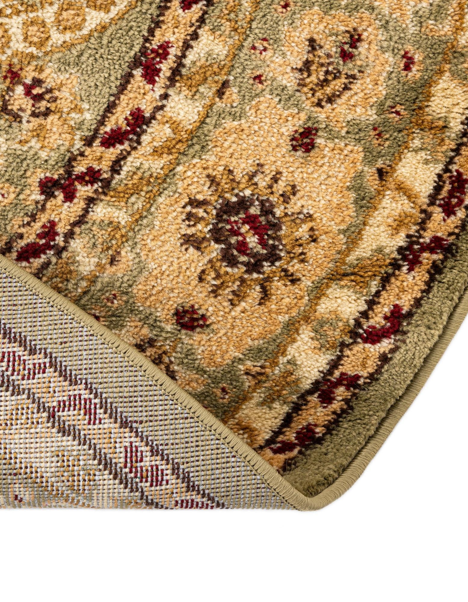 7' 10 x 7' 10 Classic Aubusson Round Rug