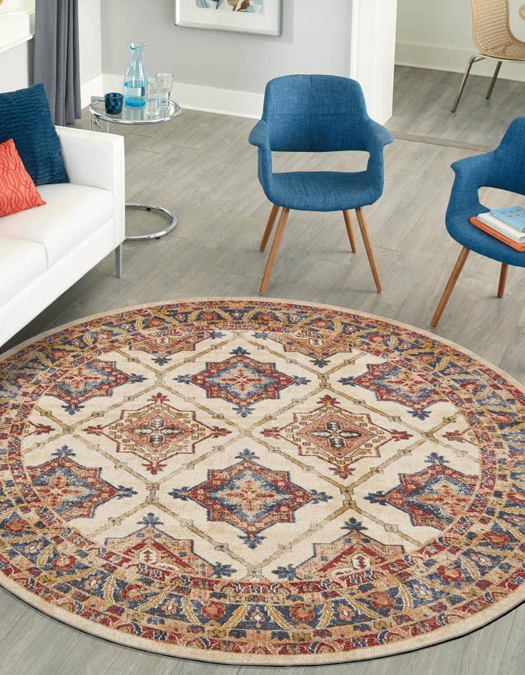 Detail image of 8' x 8' Eden Round Rug