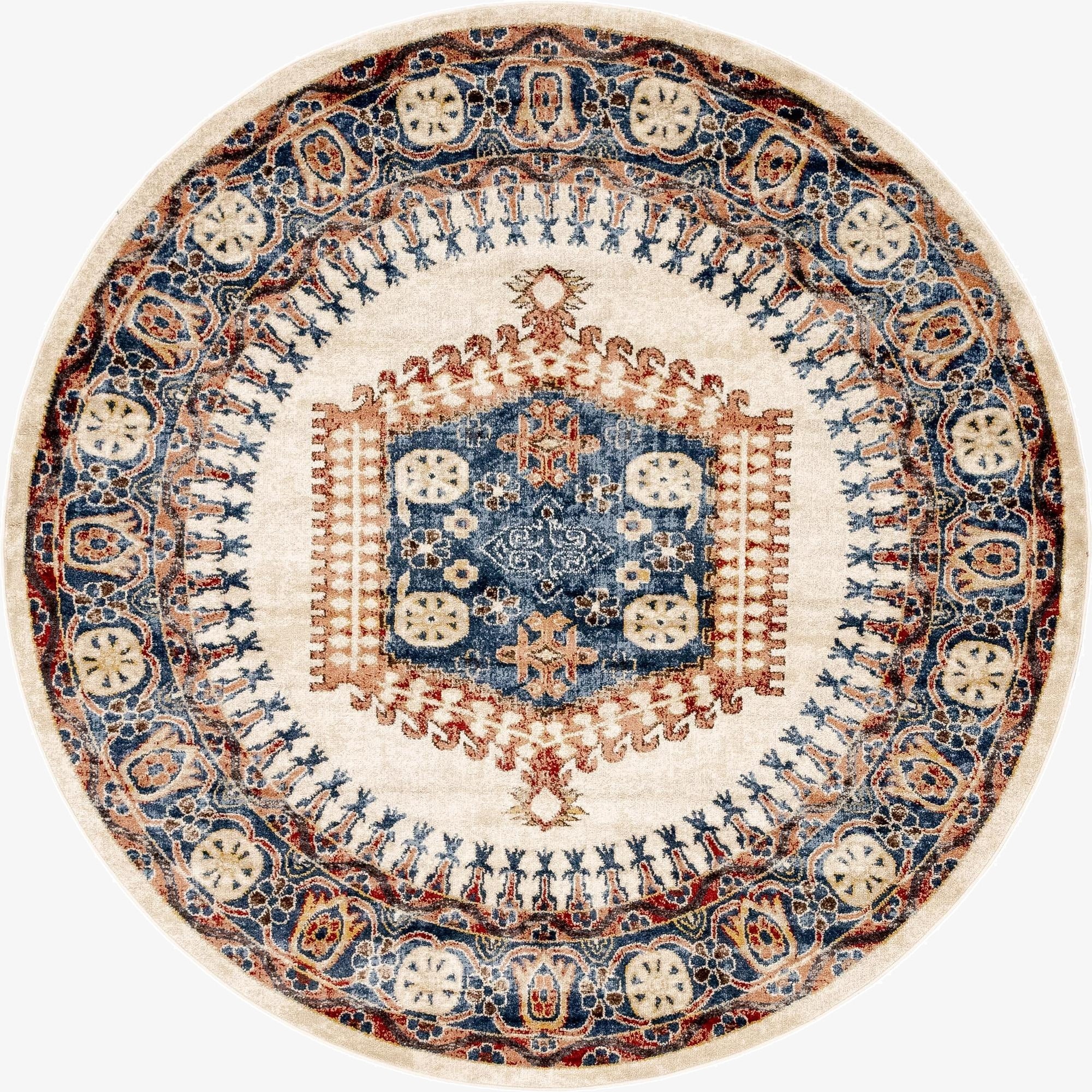 7' x 7' Eden Round Rug