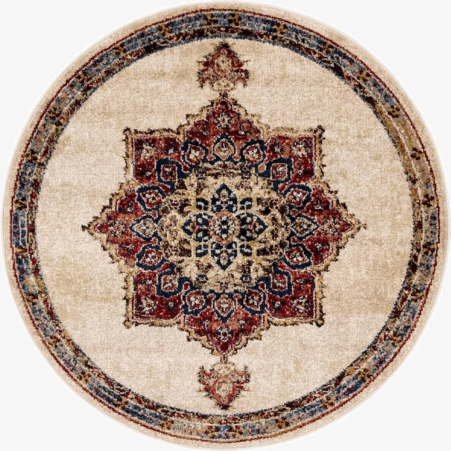 4' x 4' Eden Round Rug