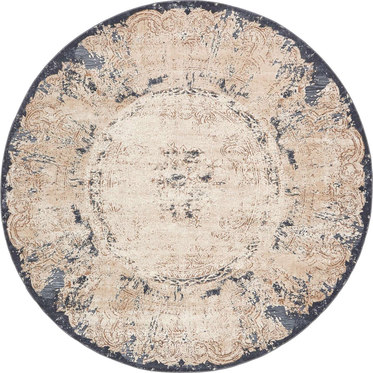 7' 10 x 7' 10 Eliza Round Rug