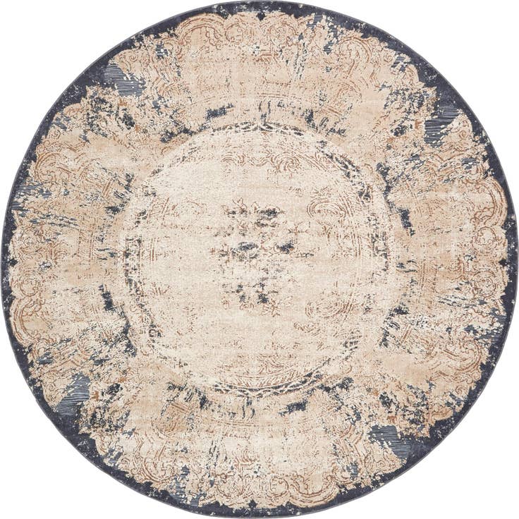 Detail image of 7' 10 x 7' 10 Eliza Round Rug