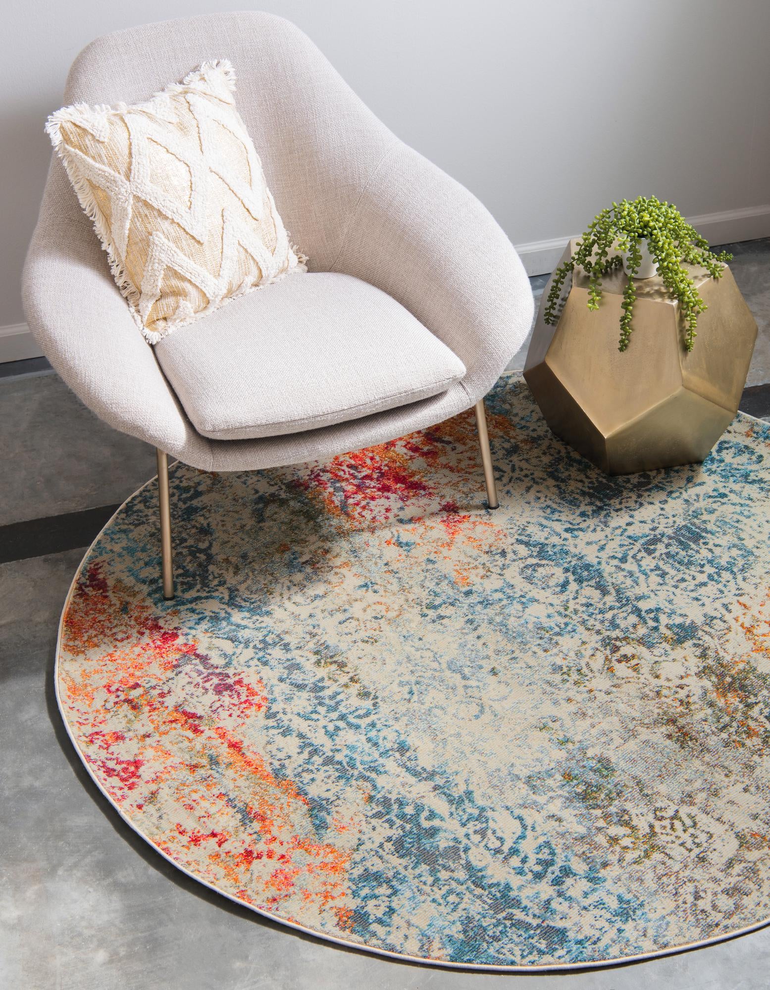 5' 5 x 5' 5 Havana Round Rug