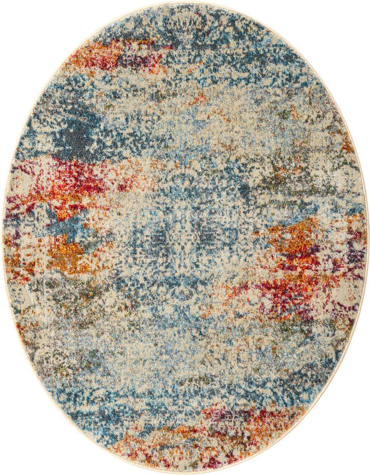 Detail image of 4' 3 x 4' 3 Havana Round Rug