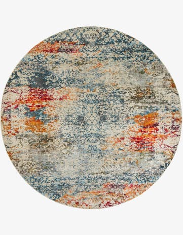 Cream Havana Round Rug