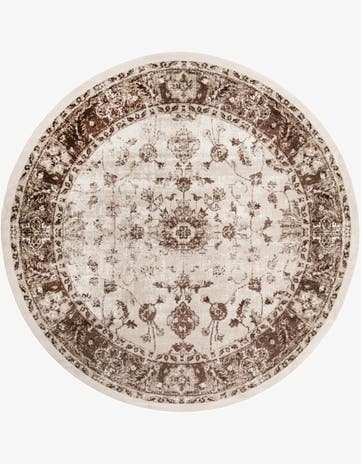 10' 8 x 10' 8 Himalaya Round Rug