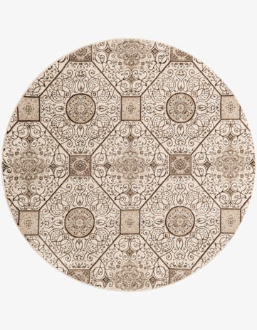 5' x 5' Himalaya Round Rug