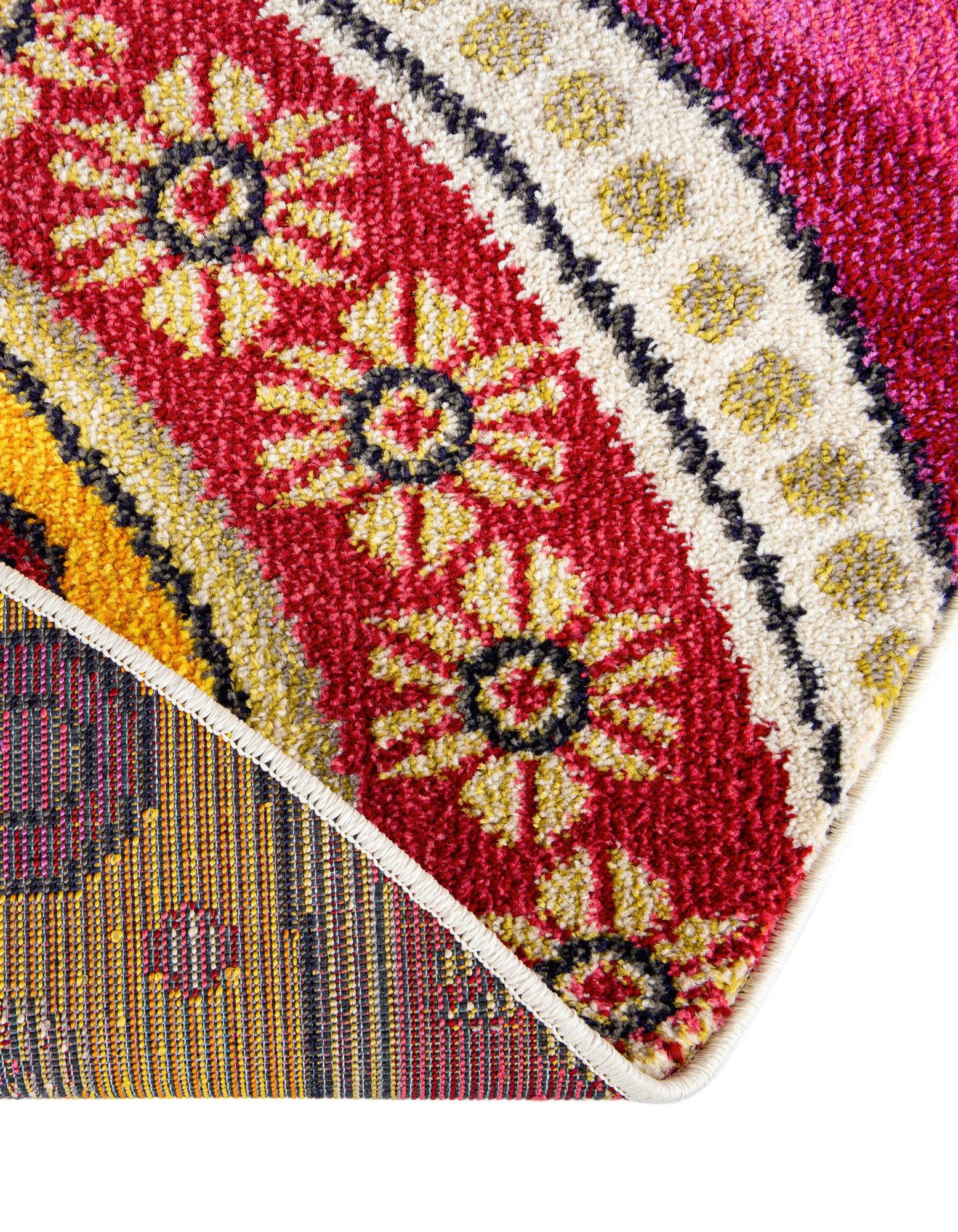 8' x 8' Washable Hyacinth Round Rug