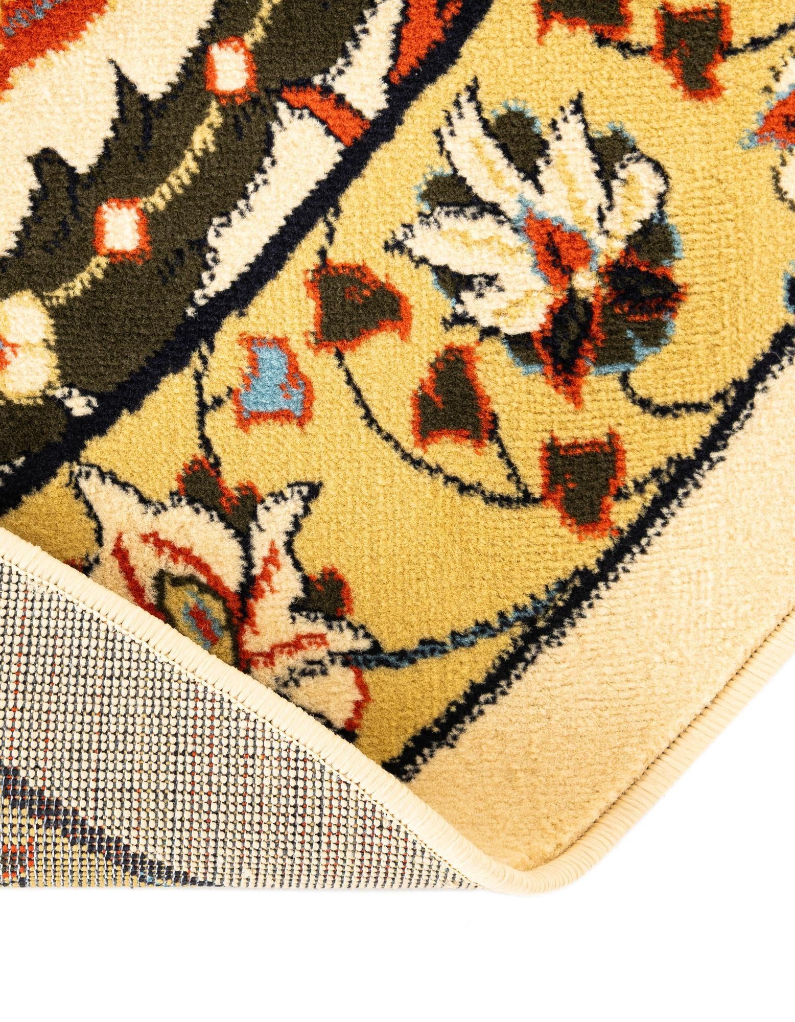 7' 10 x 7' 10 Isfahan Design Round Rug