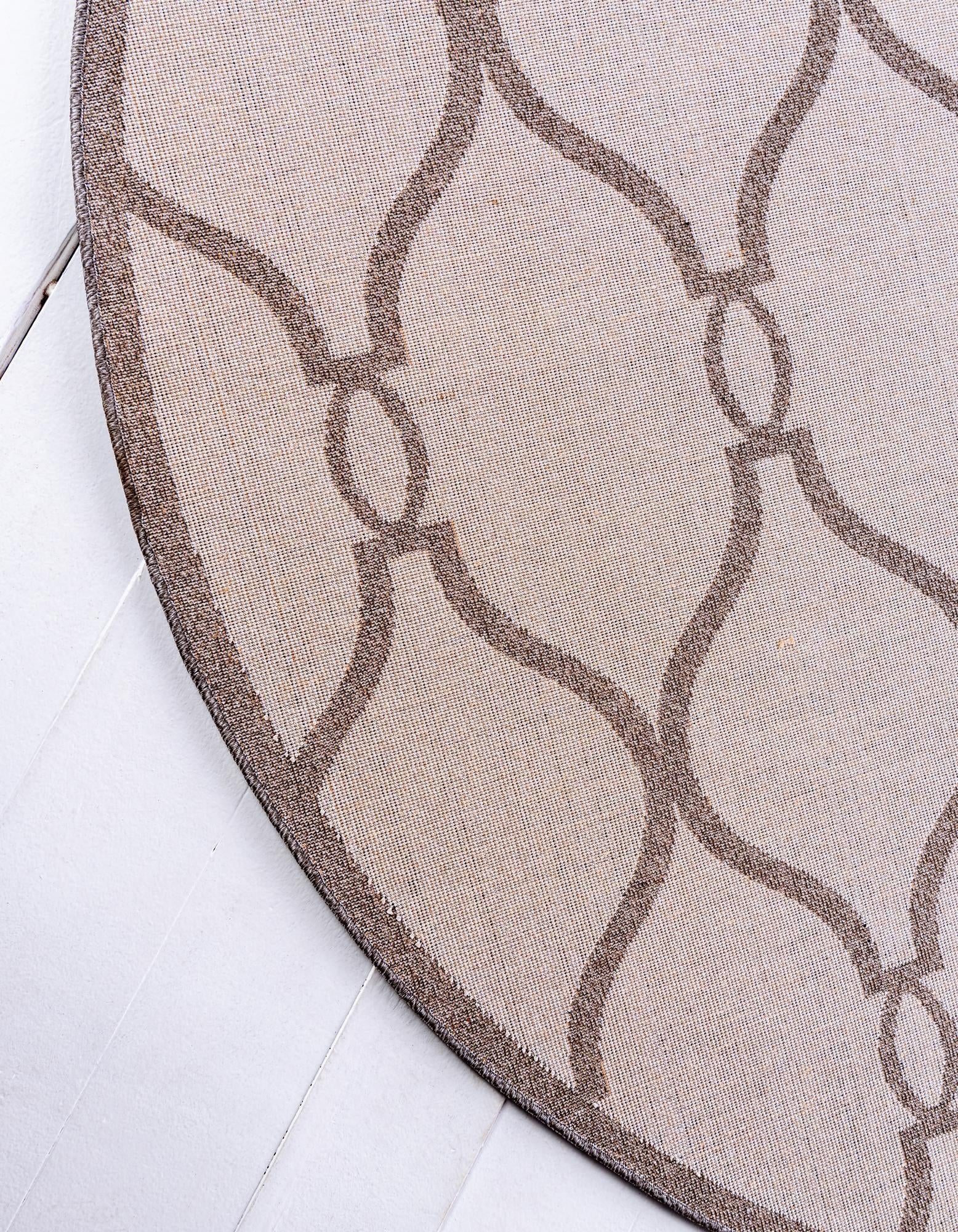 8' x 8' Lattice Round Rug