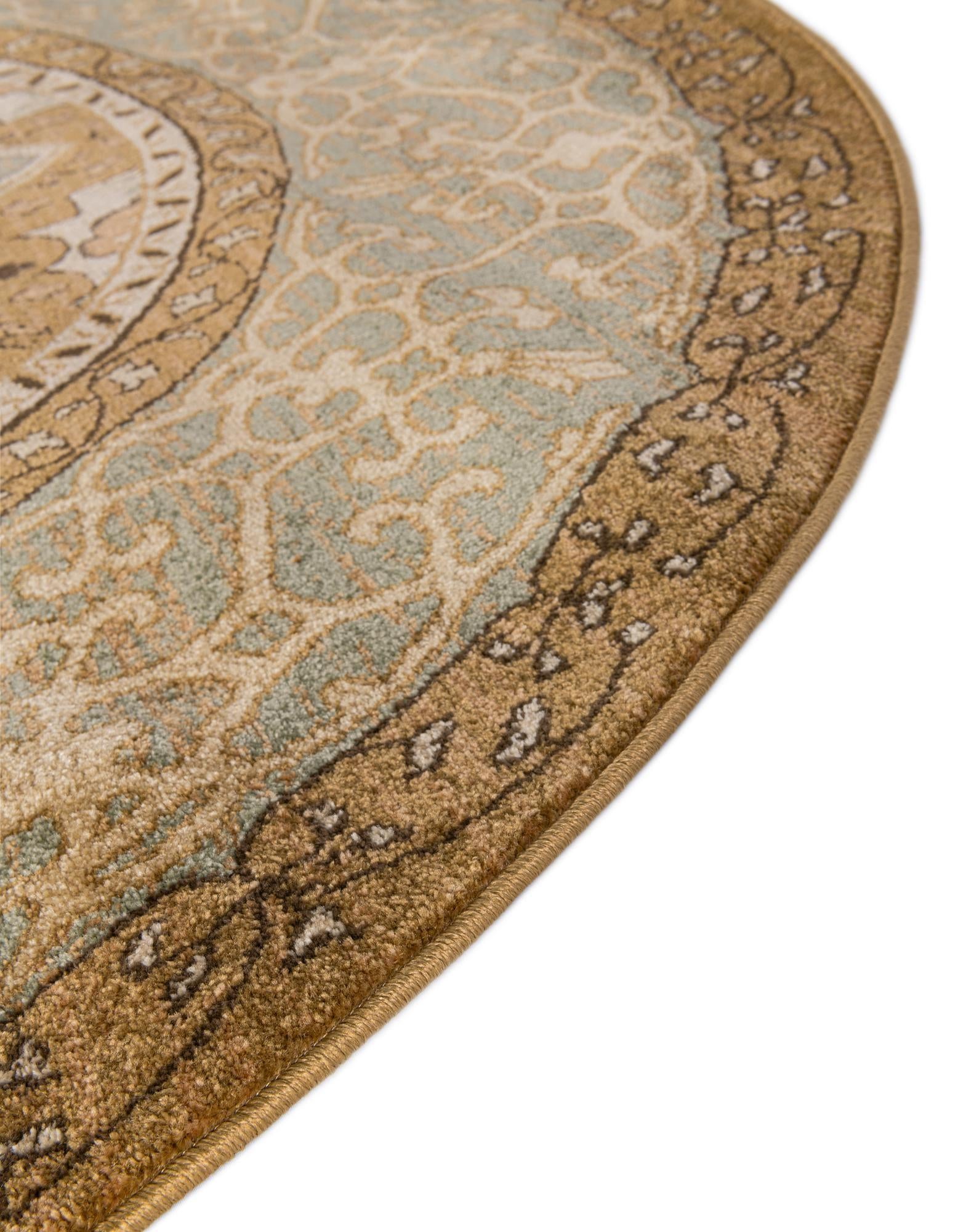 6' x 6' Mamluk Round Rug