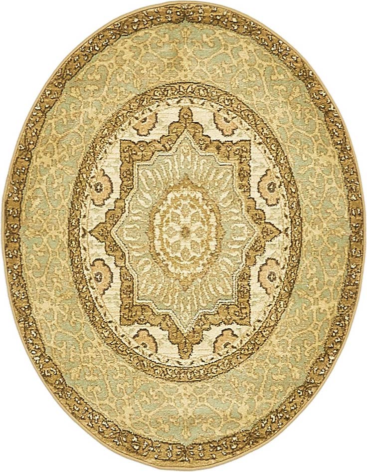 Detail image of 3' x 3' Mamluk Round Rug