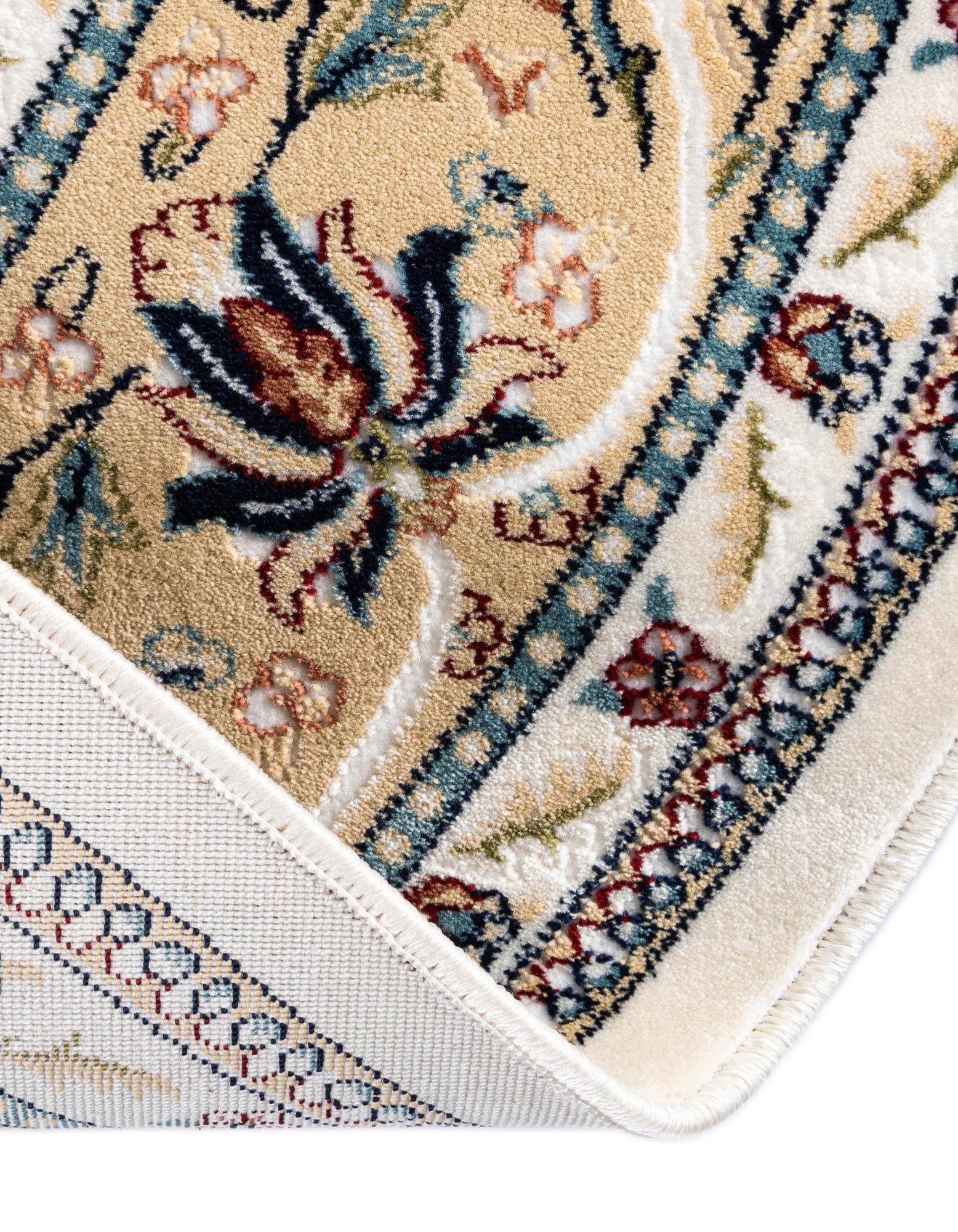 5' 3 x 5' 3 Nain Design Round Rug