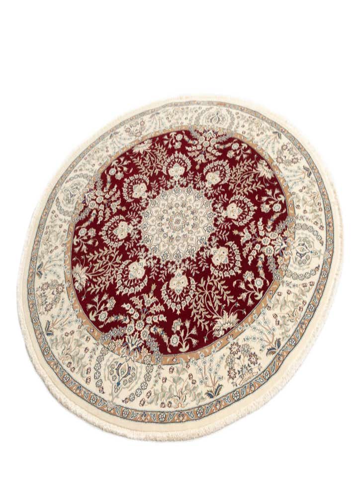 6' 7 x 6' 7 Nain Round Rug