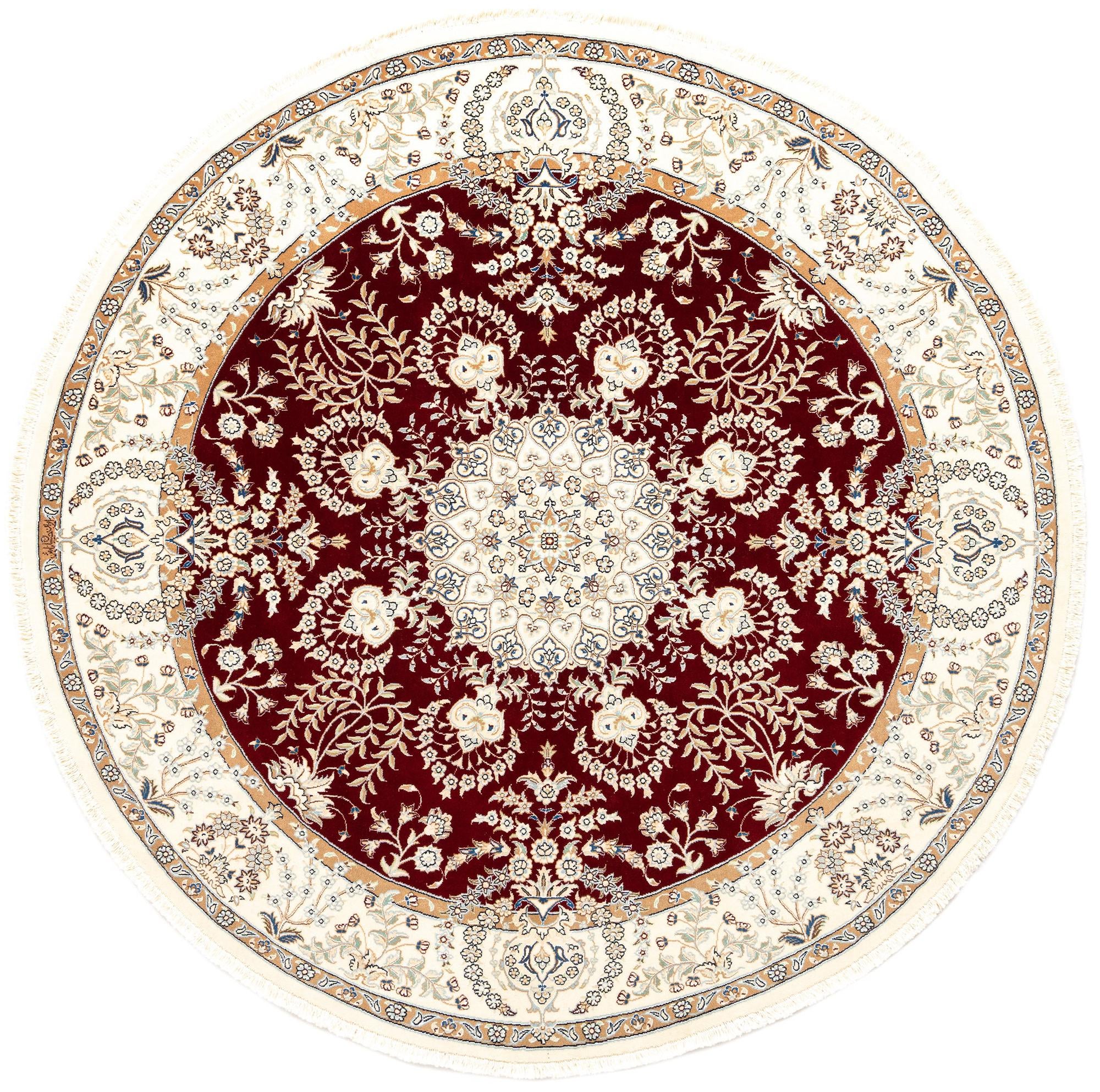 6' 7 x 6' 7 Nain Round Rug
