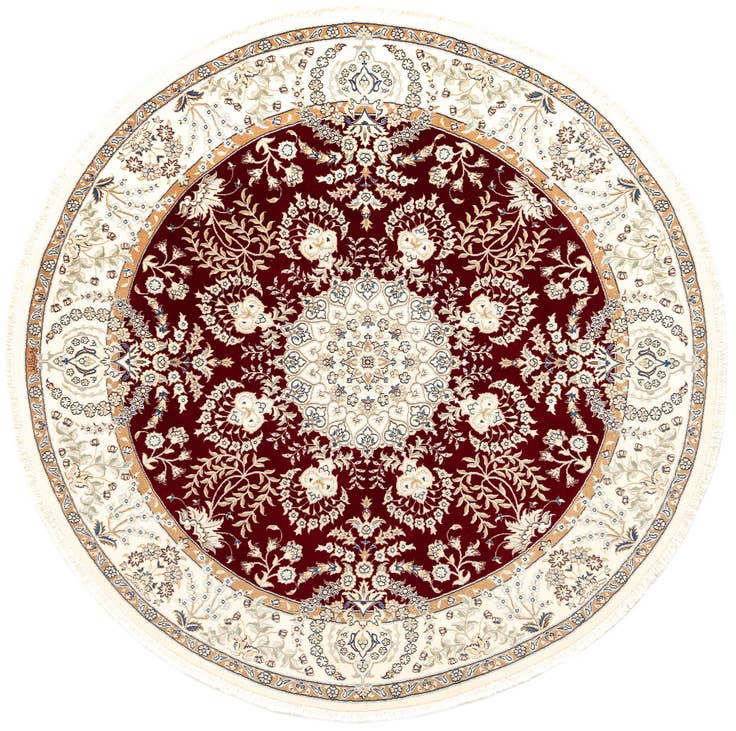 Detail image of 6' 7 x 6' 7 Nain Round Rug