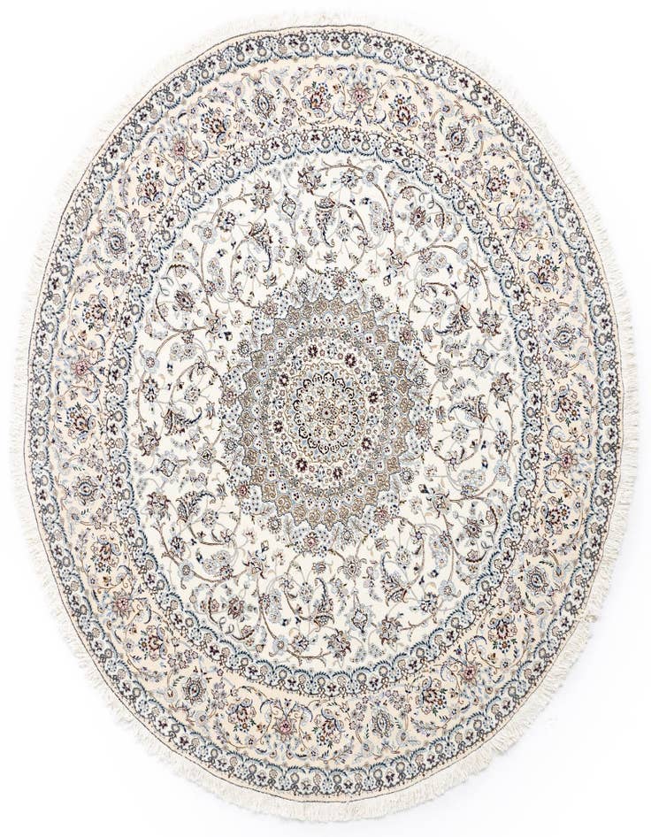 Detail image of 7' 10 x 7' 10 Nain Round Rug