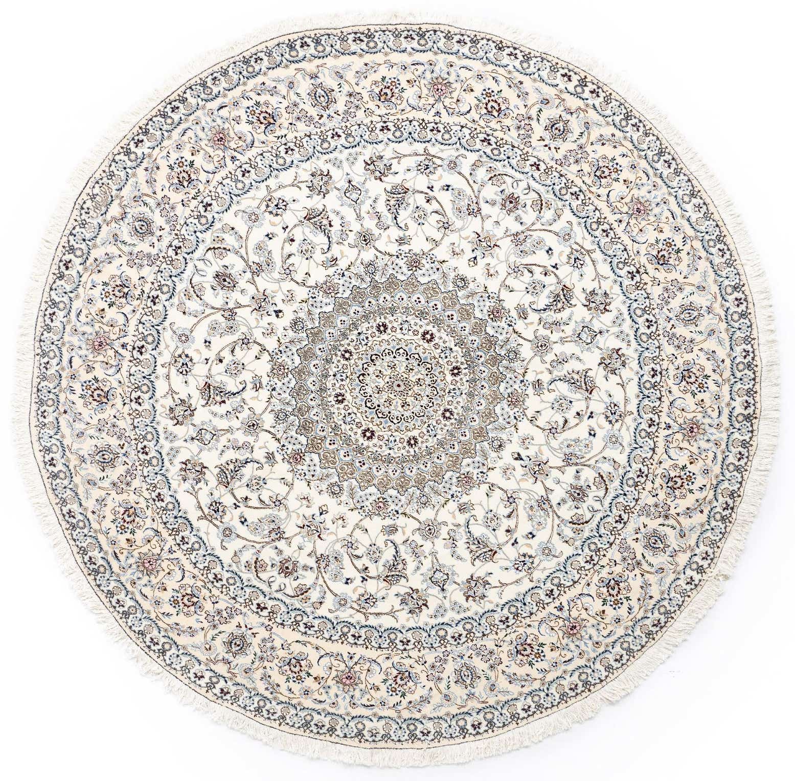 7' 10 x 7' 10 Nain Round Rug