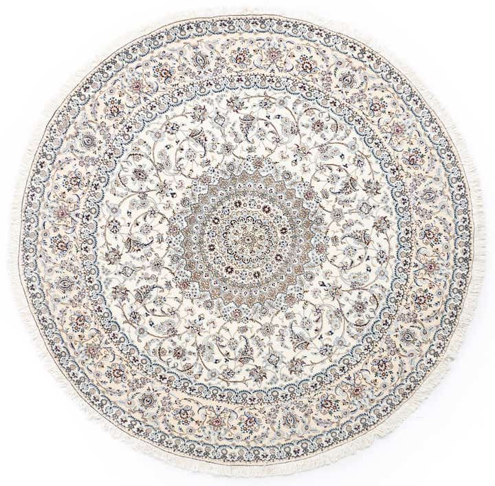 7' 10 x 7' 10 Nain Round Rug