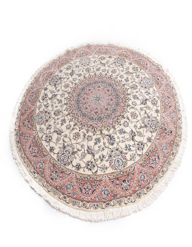 Detail image of 8' 2 x 8' 3 Nain Round Rug