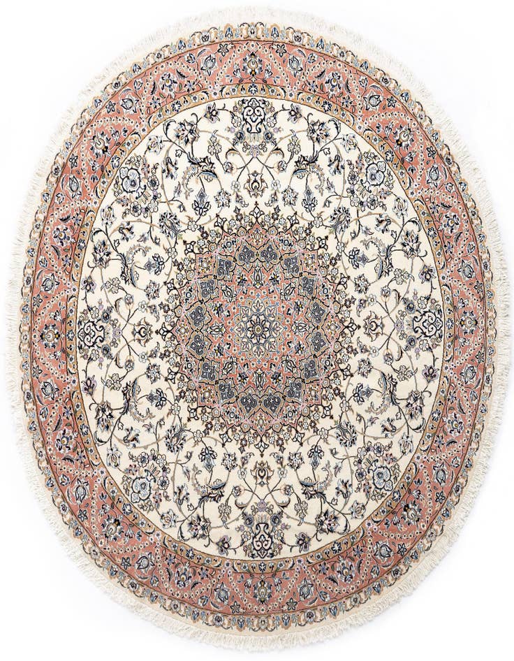 Detail image of 8' 2 x 8' 3 Nain Round Rug