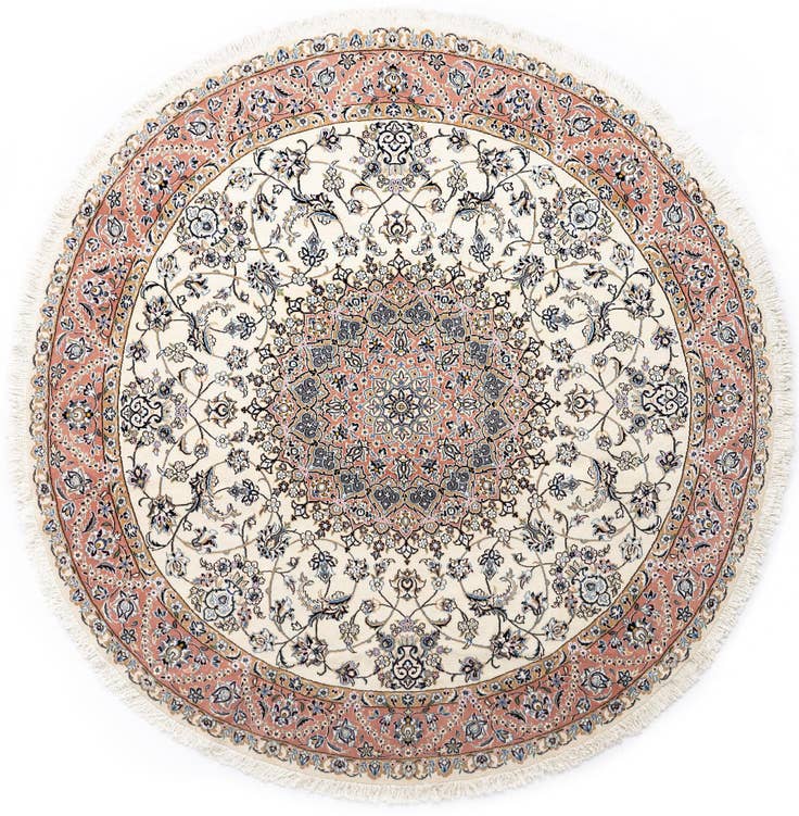 Detail image of 8' 2 x 8' 3 Nain Round Rug