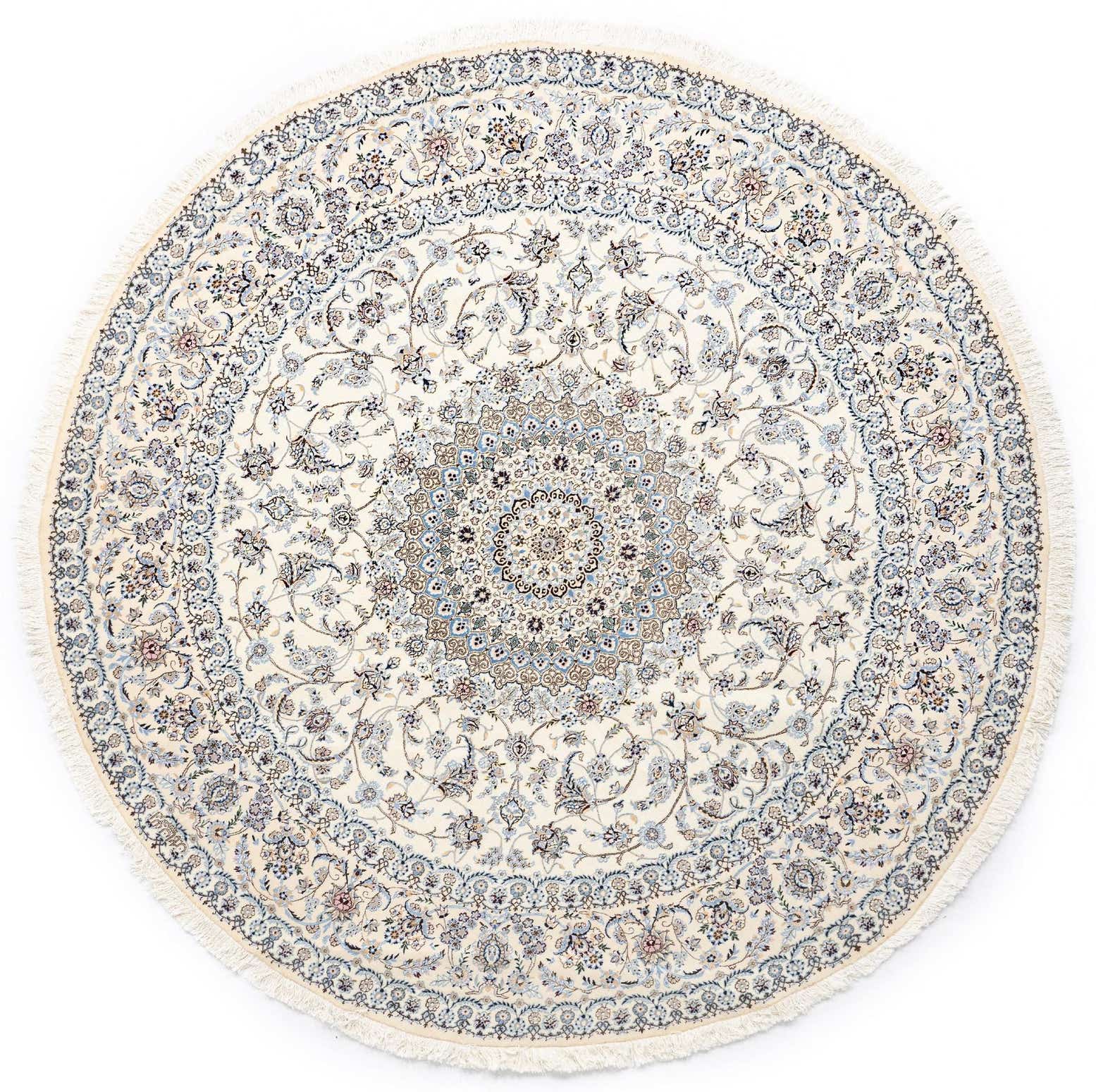8' 1 x 8' 1 Nain Round Rug