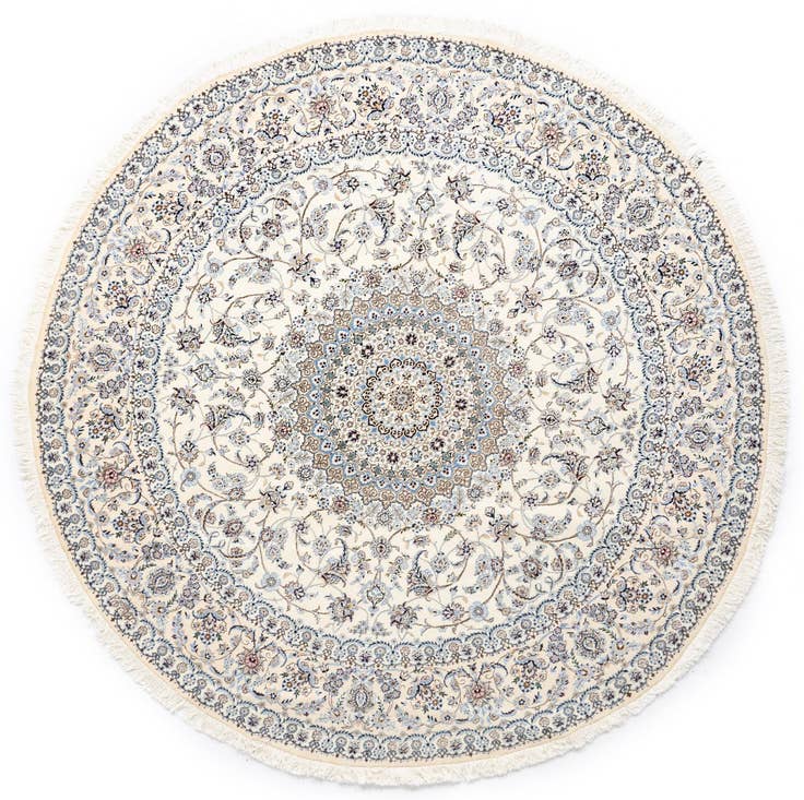 Detail image of 8' 1 x 8' 1 Nain Round Rug