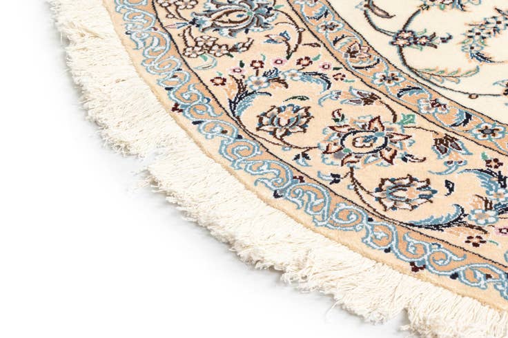 Detail image of 7' 6 x 7' 6 Nain Round Rug