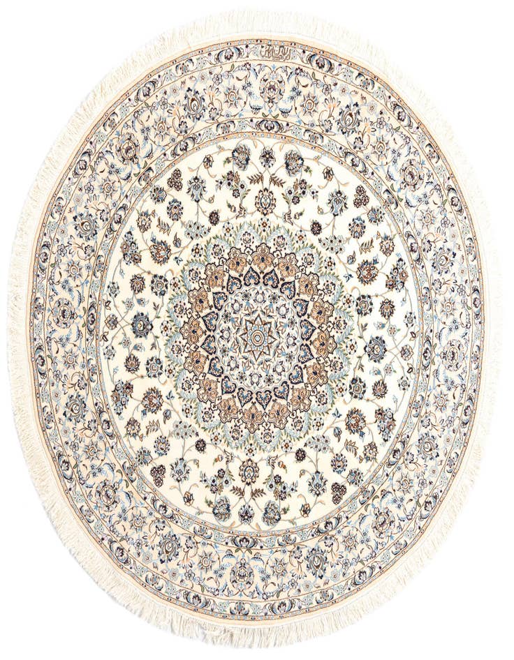 Detail image of 6' 6 x 6' 7 Nain Round Rug