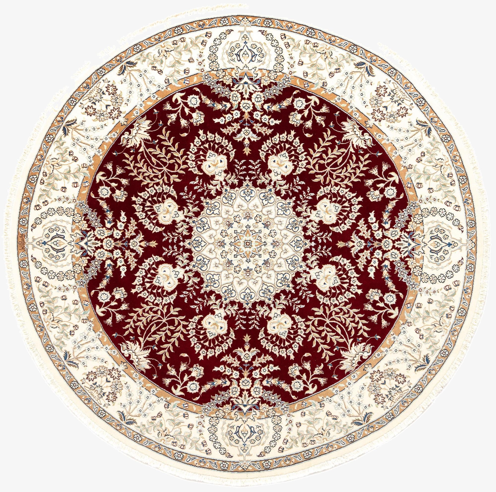 6' 7 x 6' 7 Nain Round Rug
