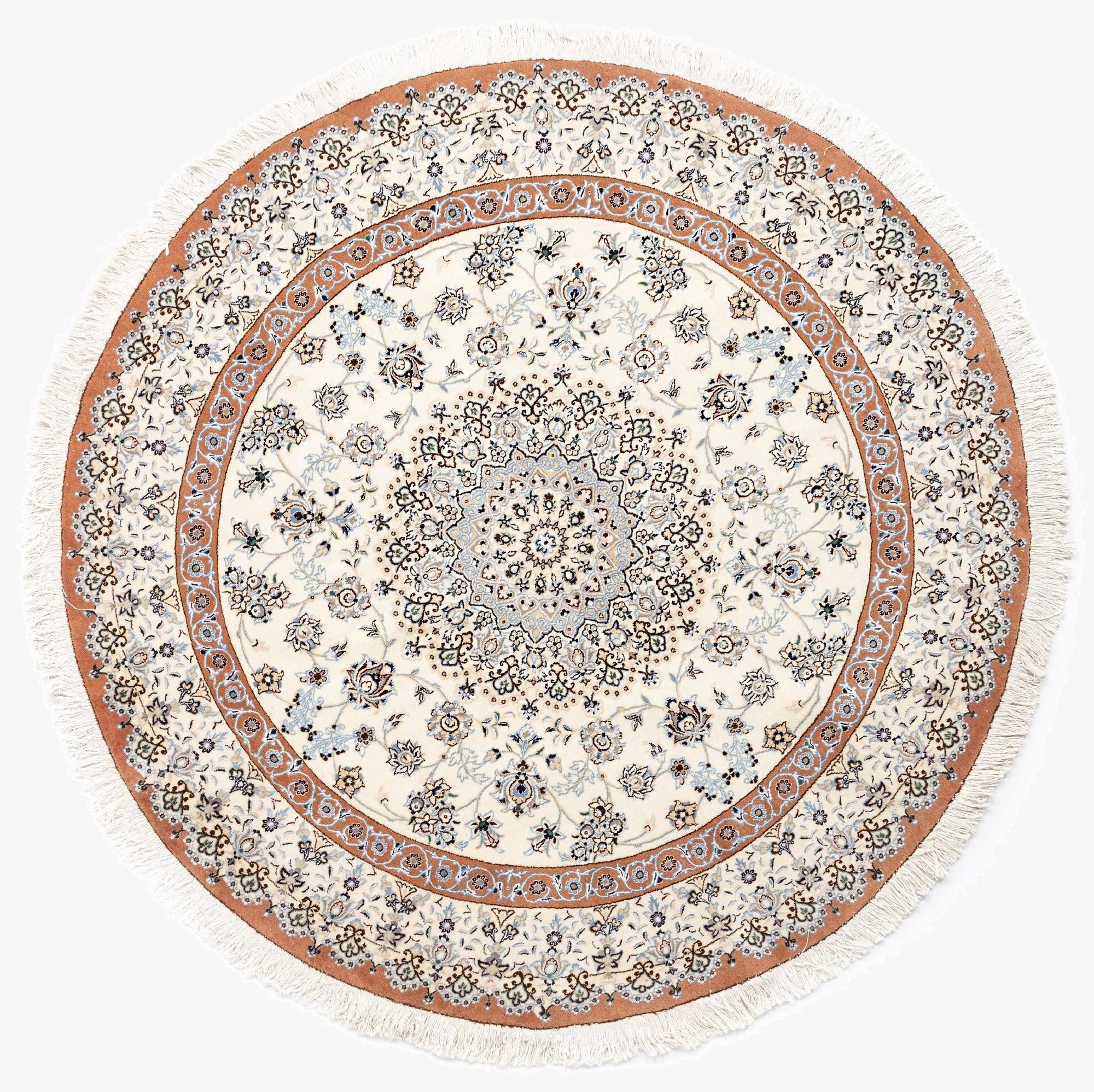 5' 8 x 5' 8 Nain Round Rug