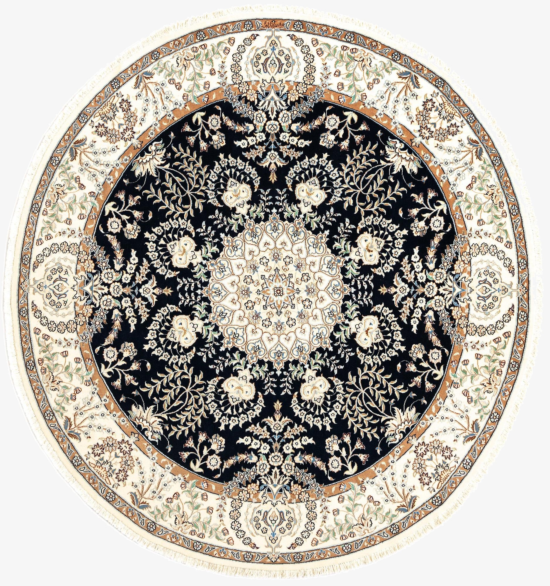 6' 7 x 6' 7 Nain Round Rug