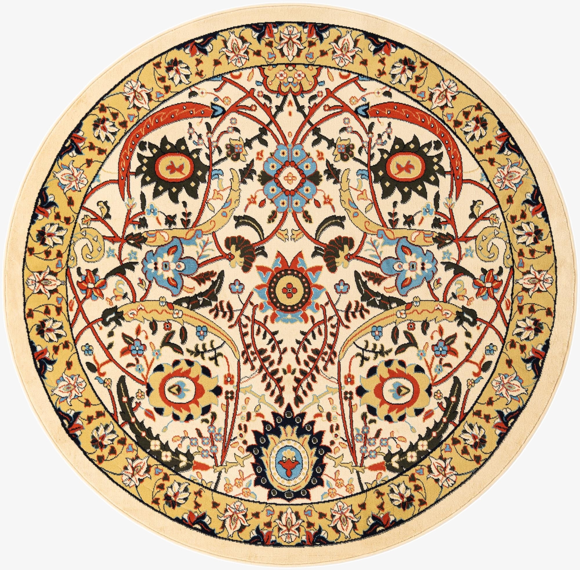 7' 10 x 7' 10 Neda Round Rug