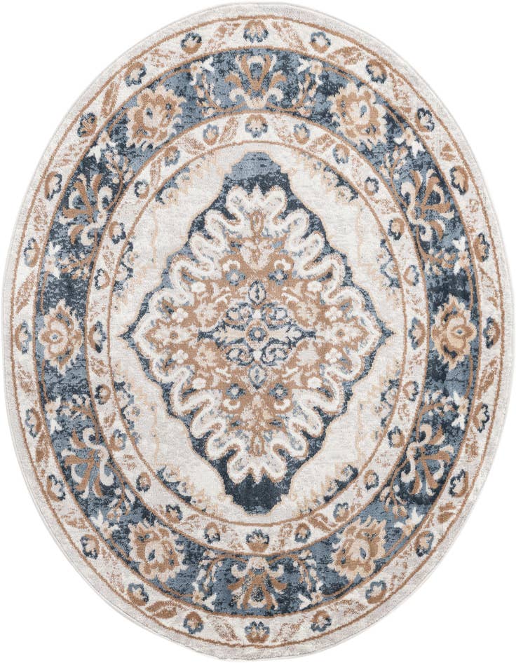 Detail image of 3' x 3' Oxford Round Rug