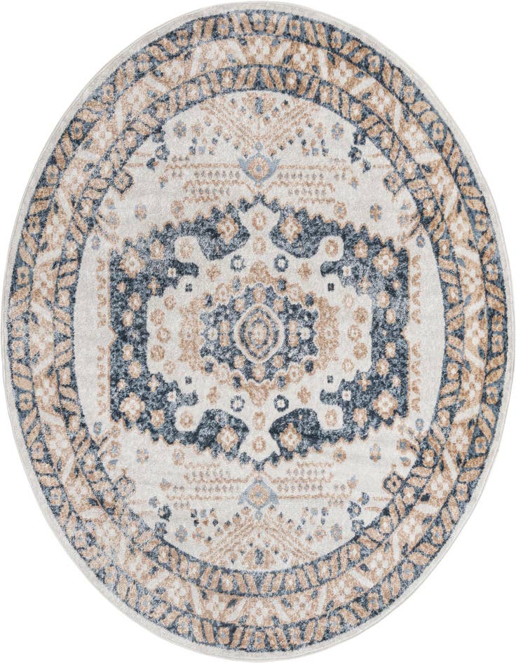 Detail image of 7' x 7' Oxford Round Rug