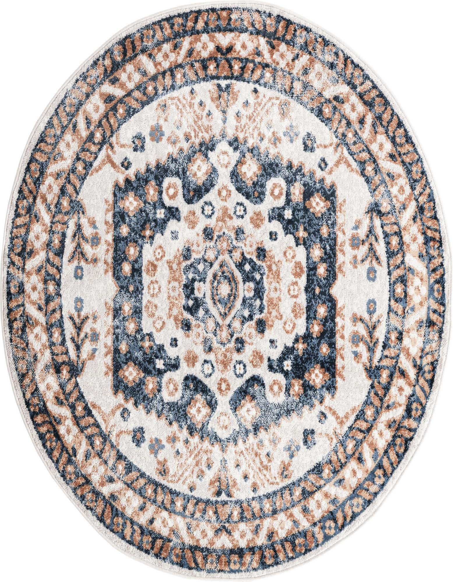 5' x 5' Oxford Round Rug