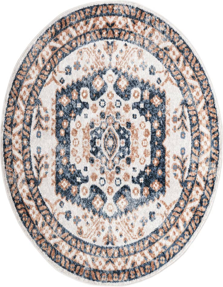 Detail image of 5' x 5' Oxford Round Rug