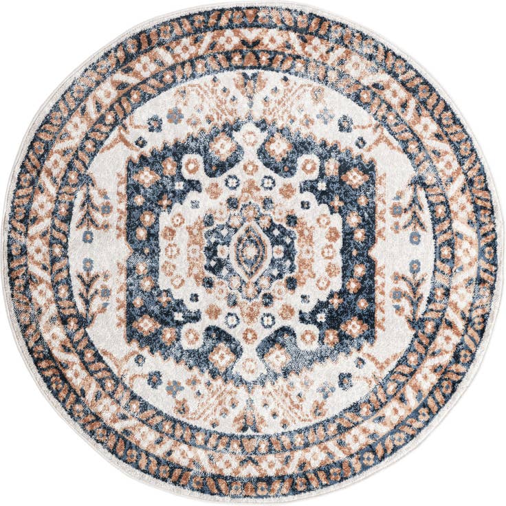 Detail image of 5' x 5' Oxford Round Rug