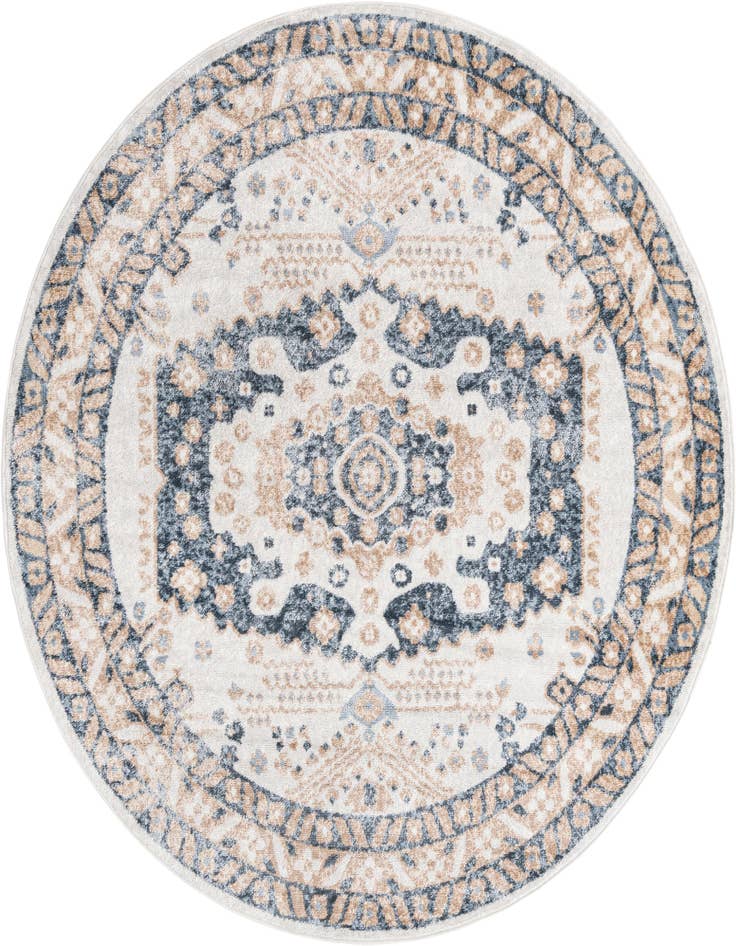 Detail image of 3' x 3' Oxford Round Rug