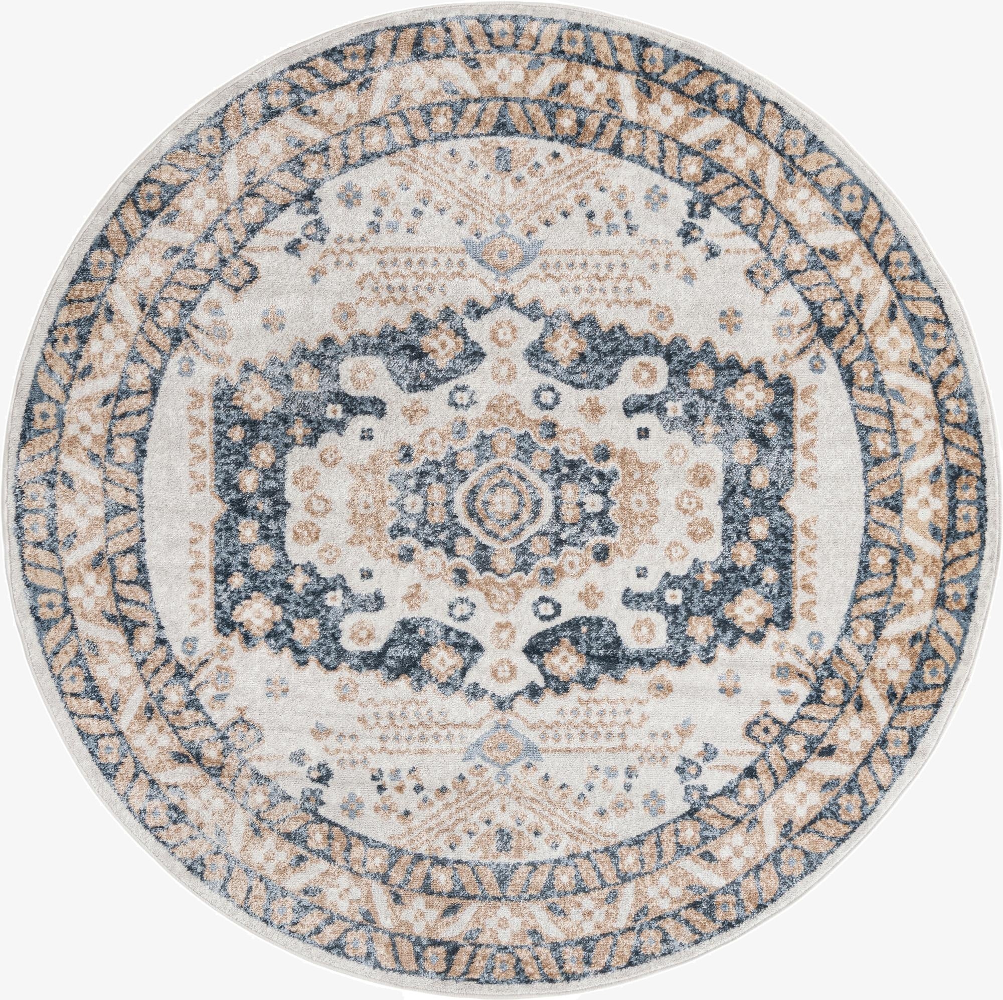 7' x 7' Oxford Round Rug