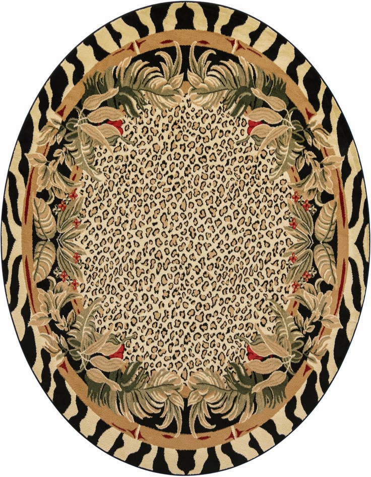 Detail image of 7' 10 x 7' 10 Safari Round Rug