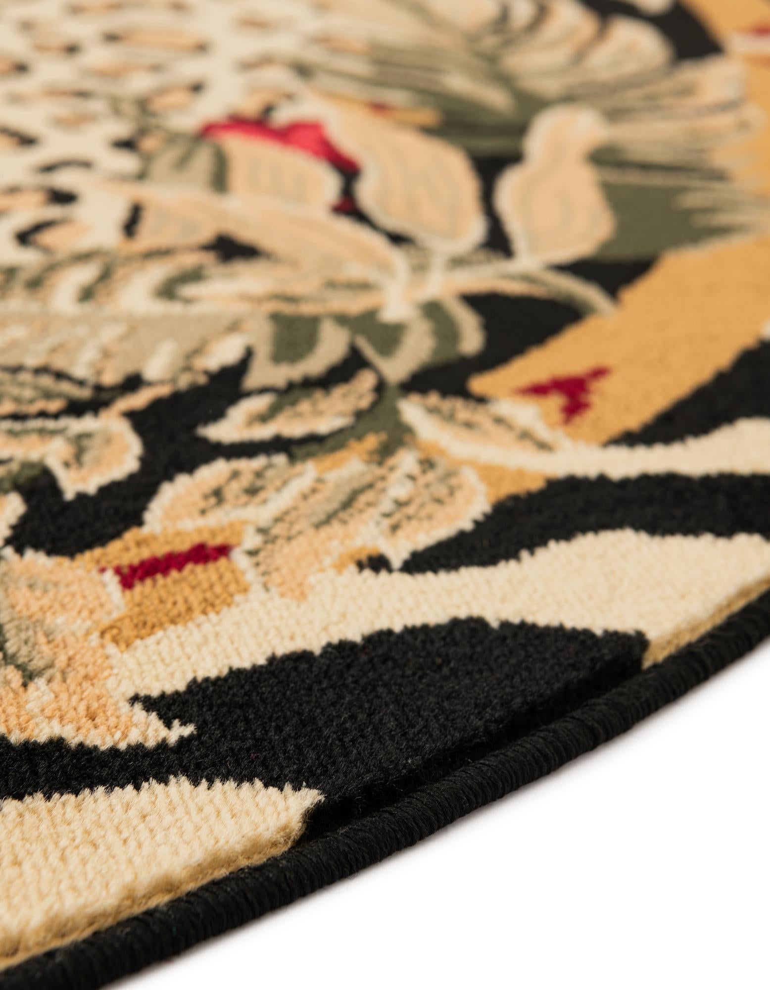 4' x 4' Safari Round Rug