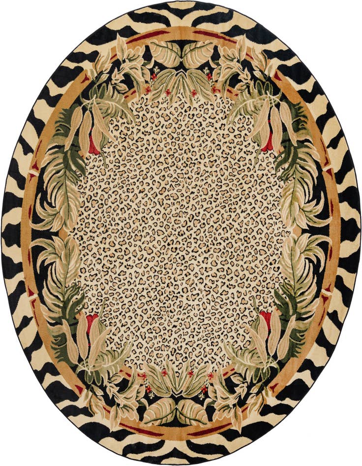 Detail image of 10' x 10' Safari Round Rug